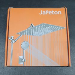 Jafeton 10” Rainfall Shower Head With Handheld Spray Combo New, Open Box!