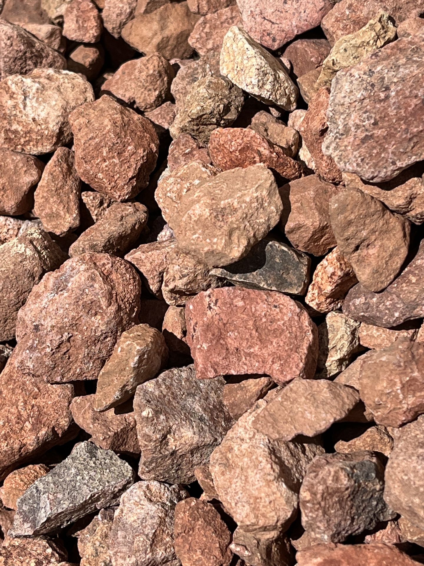 Sedona Red Decorative Rocks