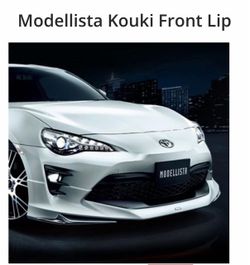 GT86 Modellista Lip and Side skirts FRS,BRZ,86