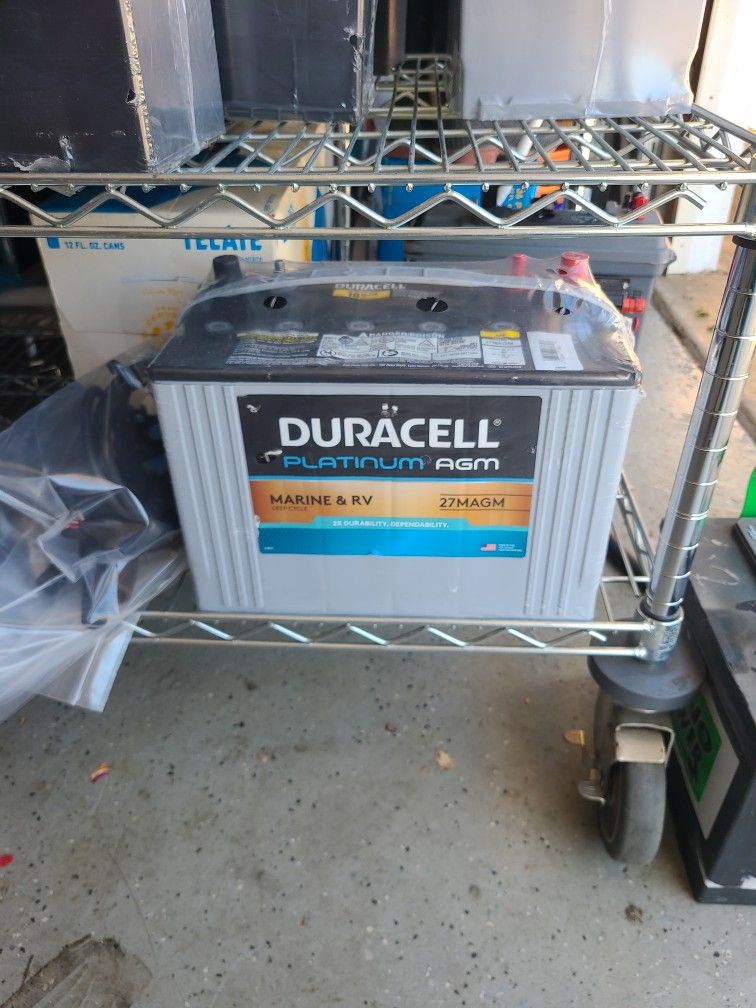 New Duracell Platinum AGM