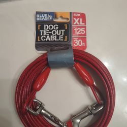 Dog cable for 150lbs dogs 30ft
