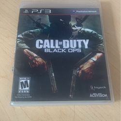 PS3 Game Call Of Duty 