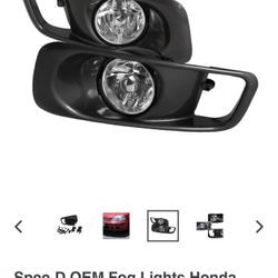 Spec-D OEM Replica Fog Lights For The EK 99 To 00  Honda Civic