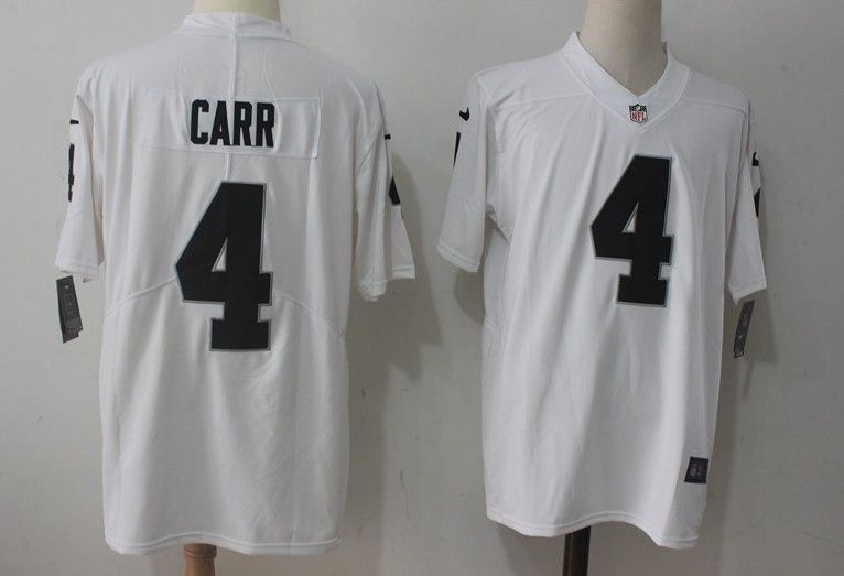 OAKLAND RAIDERS CARR JERSEY SIZE 2XL n 3XL 100% STITCHED