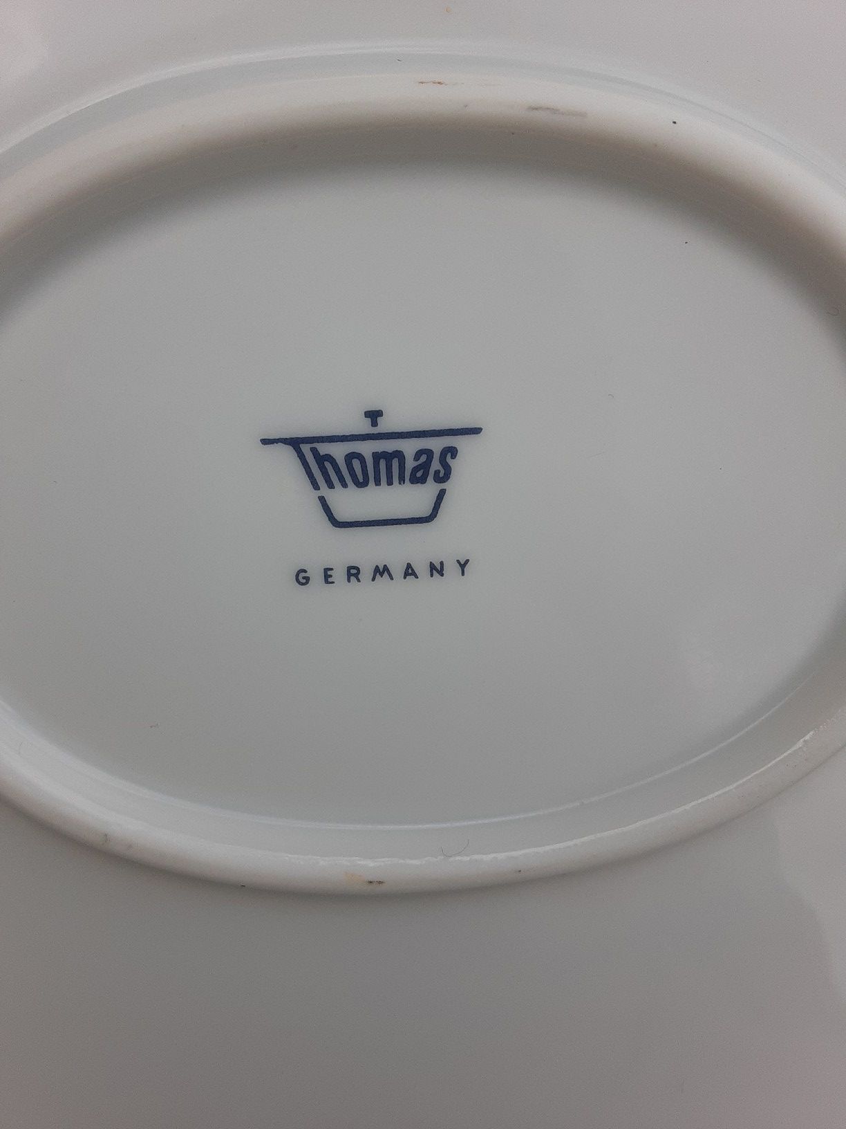 Thomas white platter Vintage