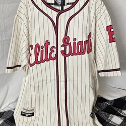 Roy Campanella Baltimore Elite Giants Headmaster Jersey Size 56 (3XL)
