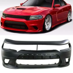 Dodge Charger Front Bumper 2015 2016 2017 2018 2019 2020 W/hood scoop models