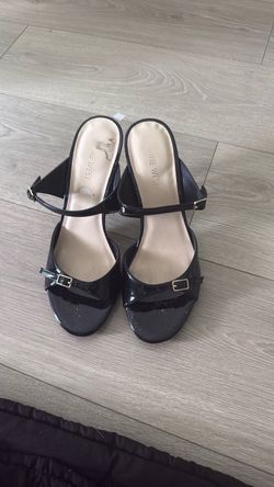 black heels