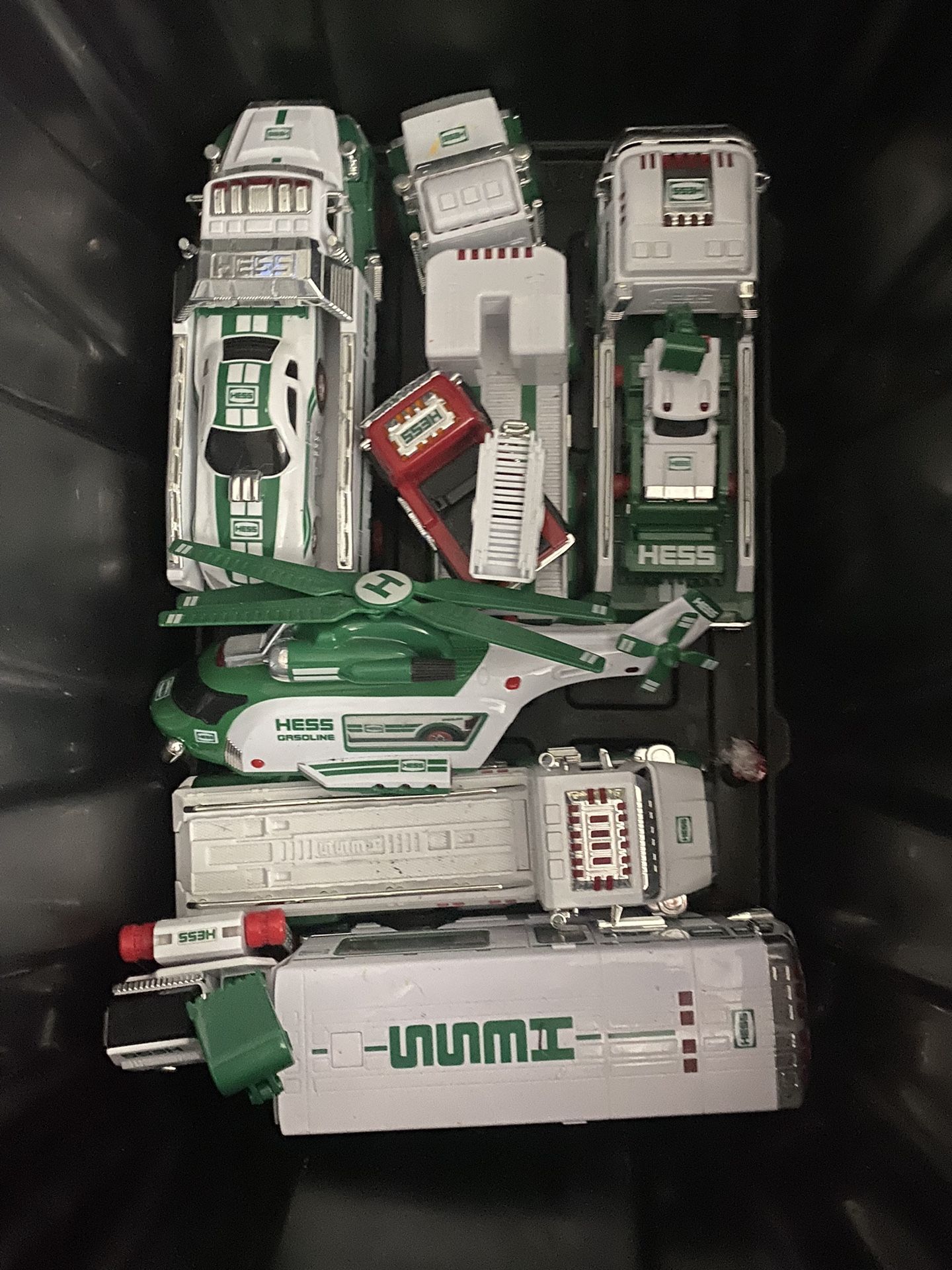 Hess Trucks And Helicopter