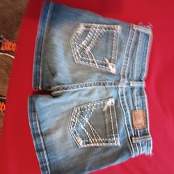 Bke Shorts 26s, Real Ariat 26S,miss Me Jeans Size 25s