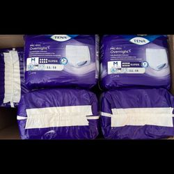 TENA Proskin overnight Size M, 14 Ct-box with 14 pack