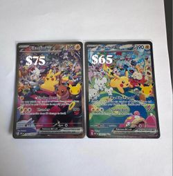 Pikachu ex 149/128 150/128 30th Celebration