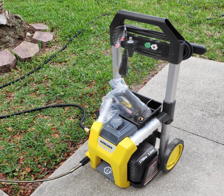 💧Kärcher 1700psi Pressure Washer 1.2gpm