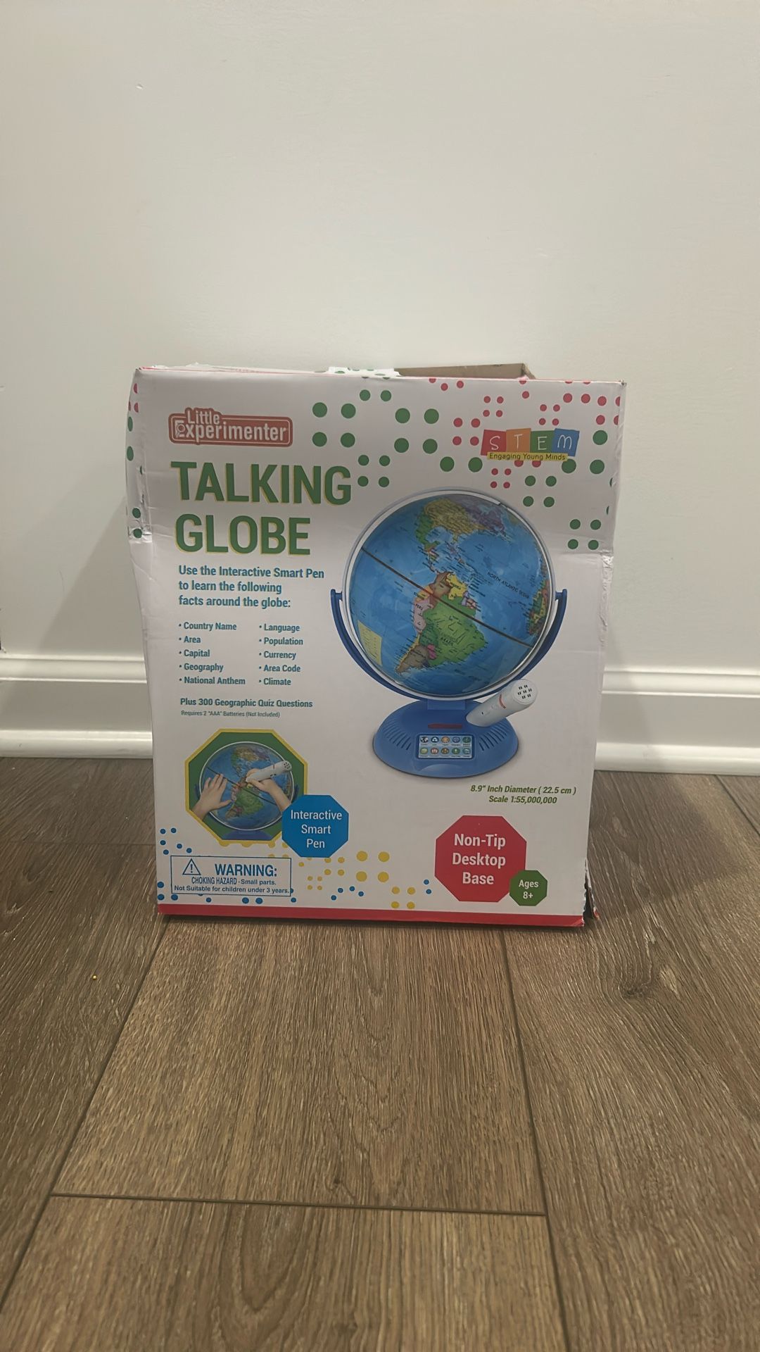 Talking globe