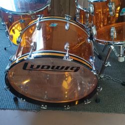 Ludwig Amber Vistalite 