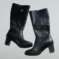 Giani Bernini Women's Adonnys Memory Foam Dress Boots Black Size 8.5