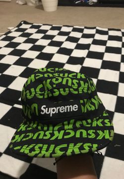 Supreme suck camper hat