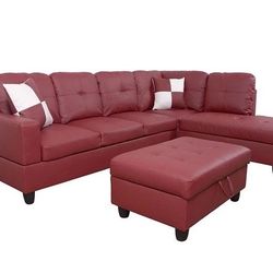 Sectional And Ottoman