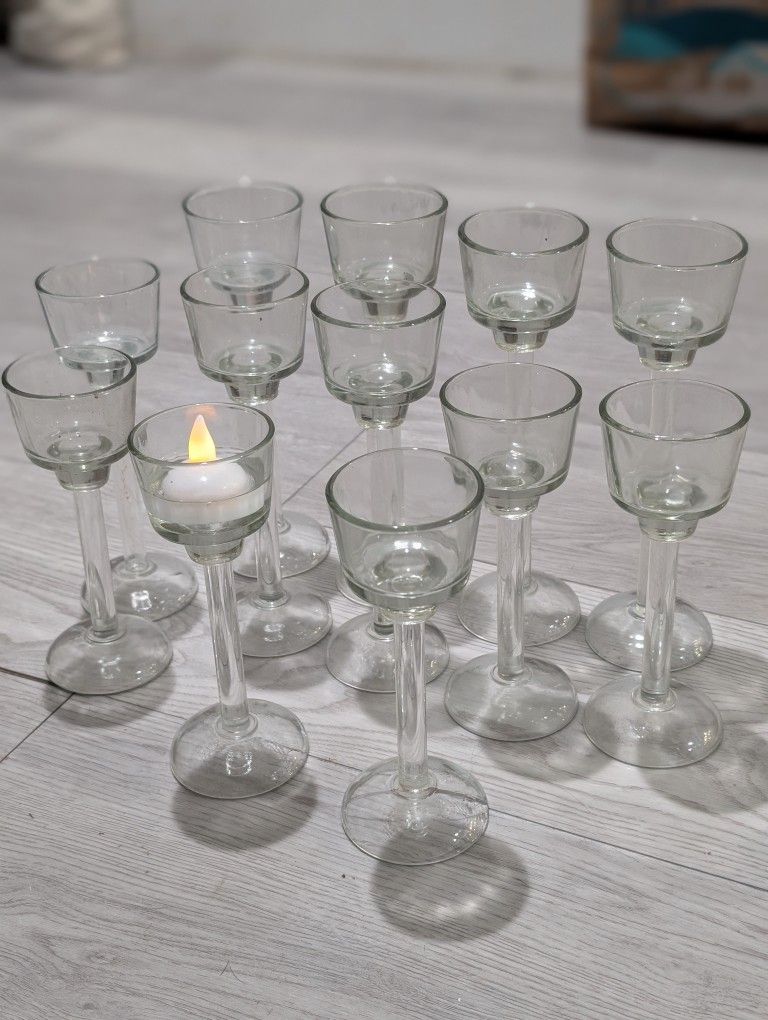 Candle Holders Glass