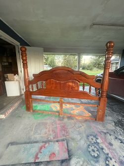 King Size Solid Wood Decorative Headboard – Headboard Only
