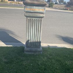 Cement Pillars