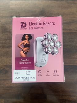 SHPAVVER 7D Electric Razor for Women
