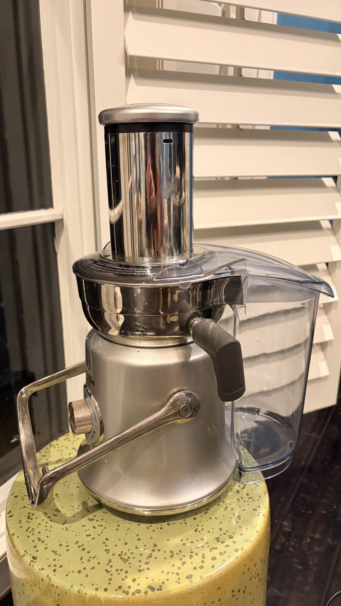 Breville Juice Fountain Juicer – Premium Stainless Steel – Excellent Condition