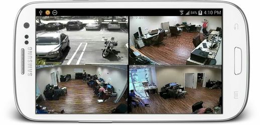 Security cameras, mounting TV