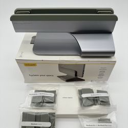 Rain Design mTower Vertical Laptop Stand – Space Gray Aluminum | Like New