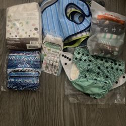 Baby Essentials Bundle – Flat Diapers & Bibs – $25!