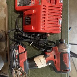 M18 Impact Drill With Charger and Battery 