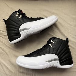 Nike Air Jordan 12 Black White New Size 10.5