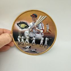 1989 4 Inch Stan Musial Collector Plate By Sports Impressions