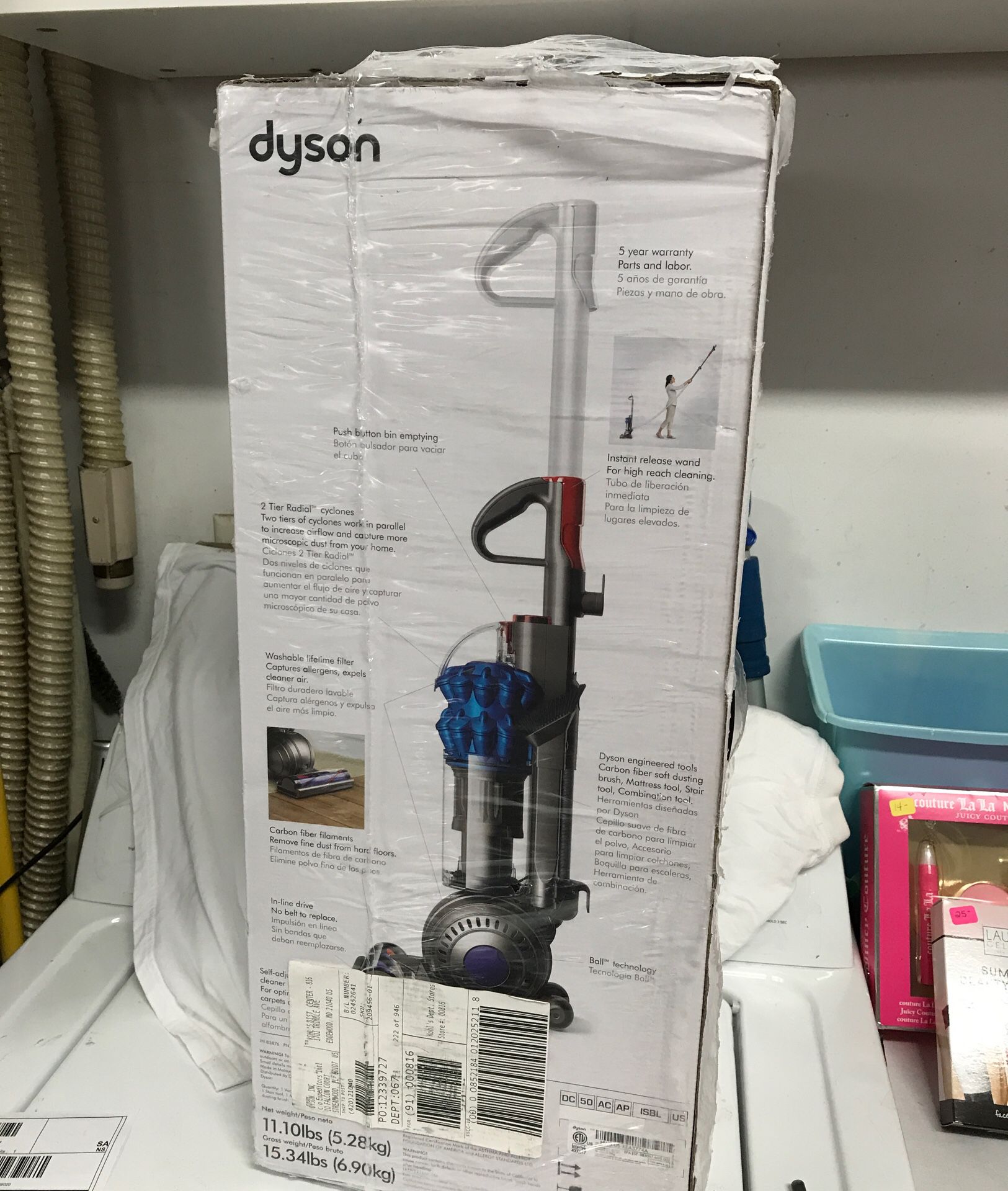 New Dyson DC 50 Ball Compact Allergy+ Vacuum