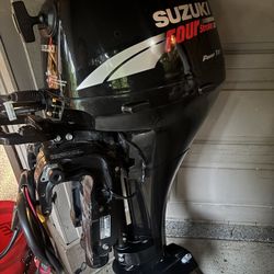 2008 Suzuki 9.9HP Remote Long Shaft