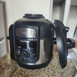 Ninja-Foodi-10-in-1 XL 8-Quart Pressure Cooker Air Fryer Multicooker Stainless Steel