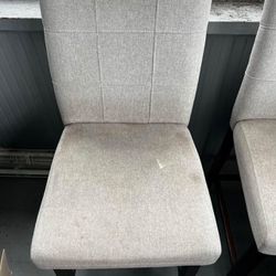 Counter Height chairs (need cleaning) 
