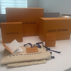 Caja Y Envoltorios De Gucci, Fendi, Louis Vuitton Original