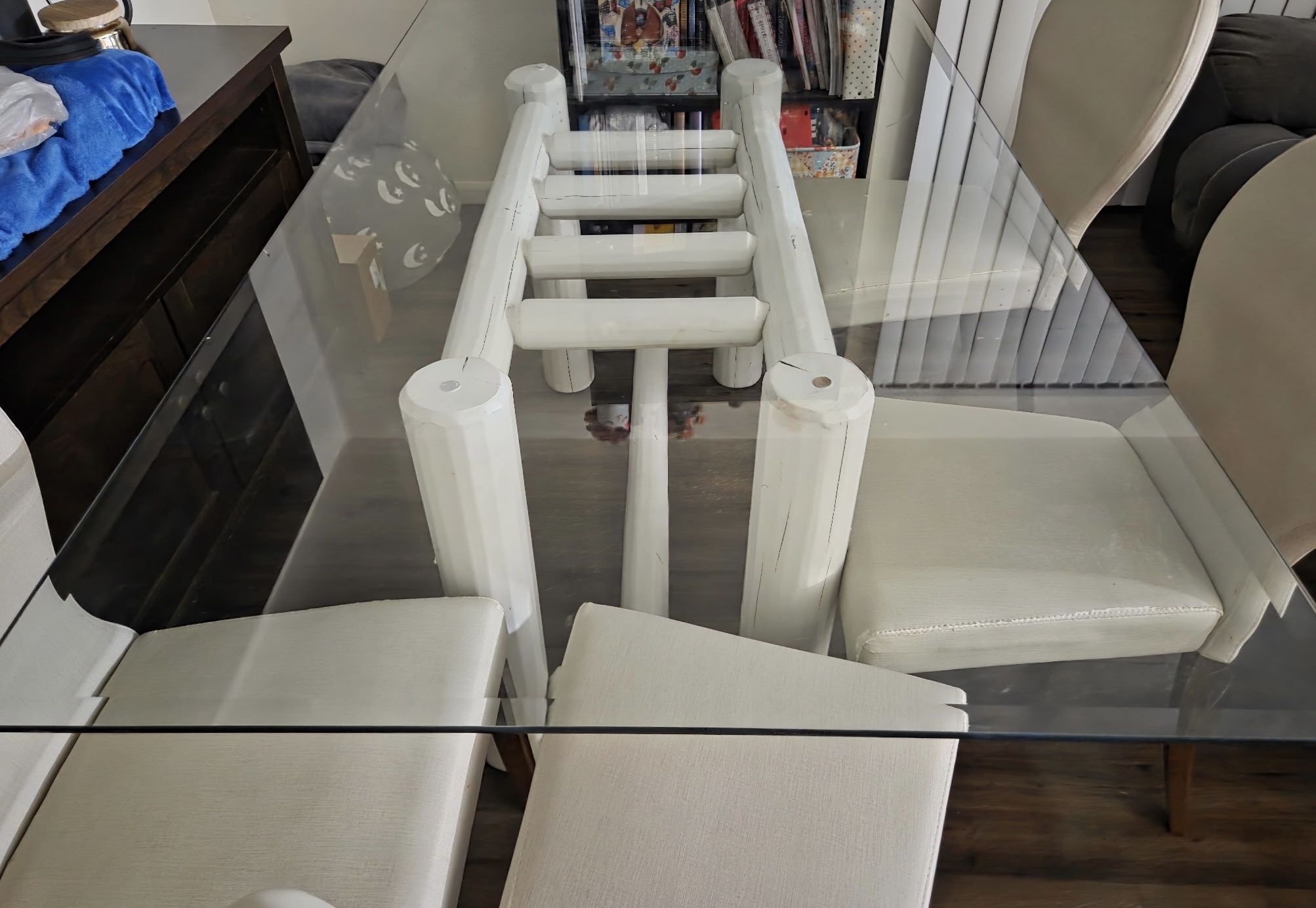 Glass Table And Chairs