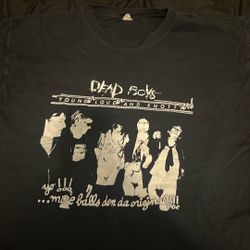 Vintage Dead Boys T Shirt Size Large 
