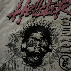 white hell star shirt size m 