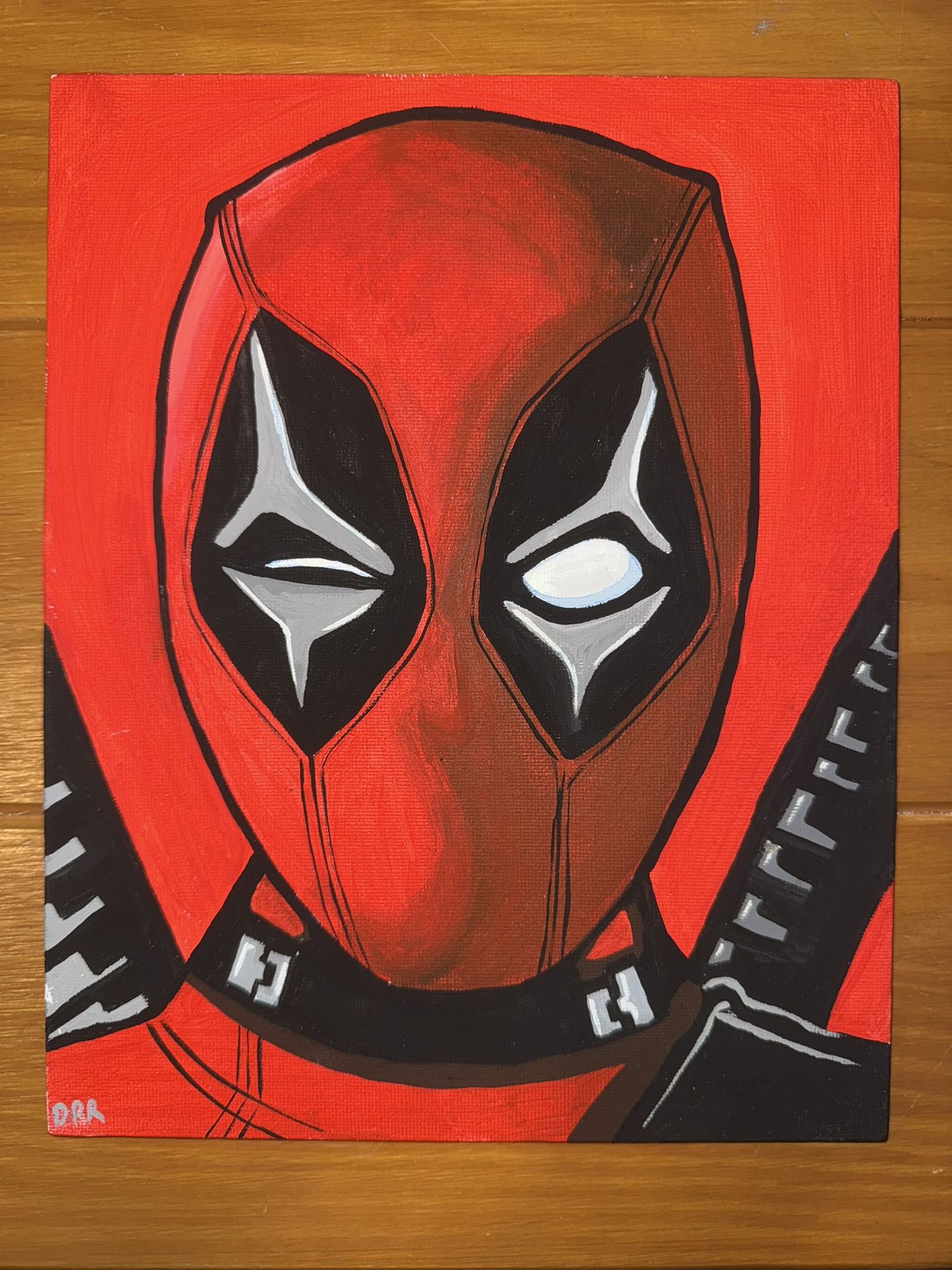 Deadpool Brush Paint