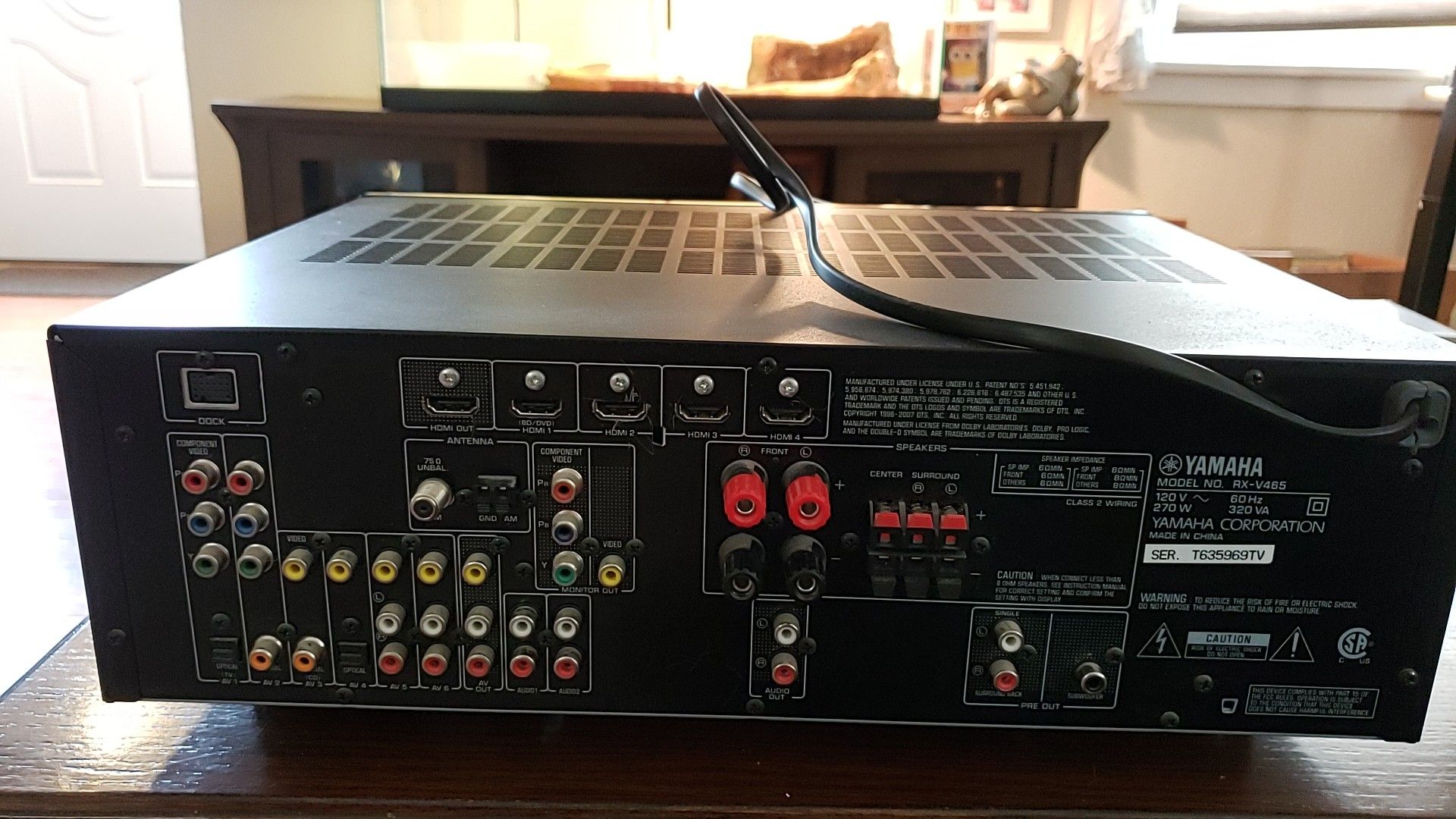 Yamaha RXV465 5.1 home theater receiver for Sale in WA OfferUp