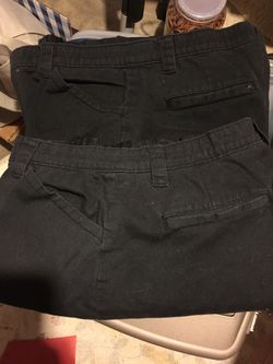 LL Bean navy capris size 16p