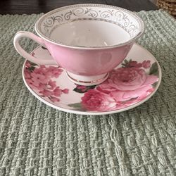 Porcelain Plates and Saucers 