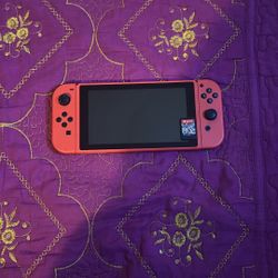 Red Nintendo Switch Including Game