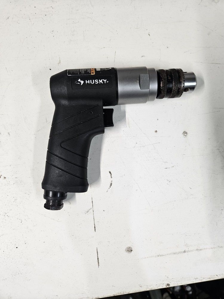 Husky H4310 3/8 Inch Reversable Air Drill