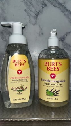 Brand NEW!!! 🖐️   Burt’s Bees Hand Soaps - foaming & liquid (((PENDING PICK UP)))