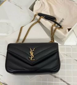Pre owned Saint Laurent LouLou Small Black