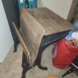 Antique School Desk